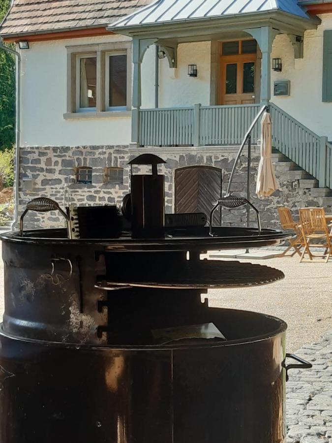 Apartmán Schellnhof Forsthaus Am Waldrand Nidda Exteriér fotografie
