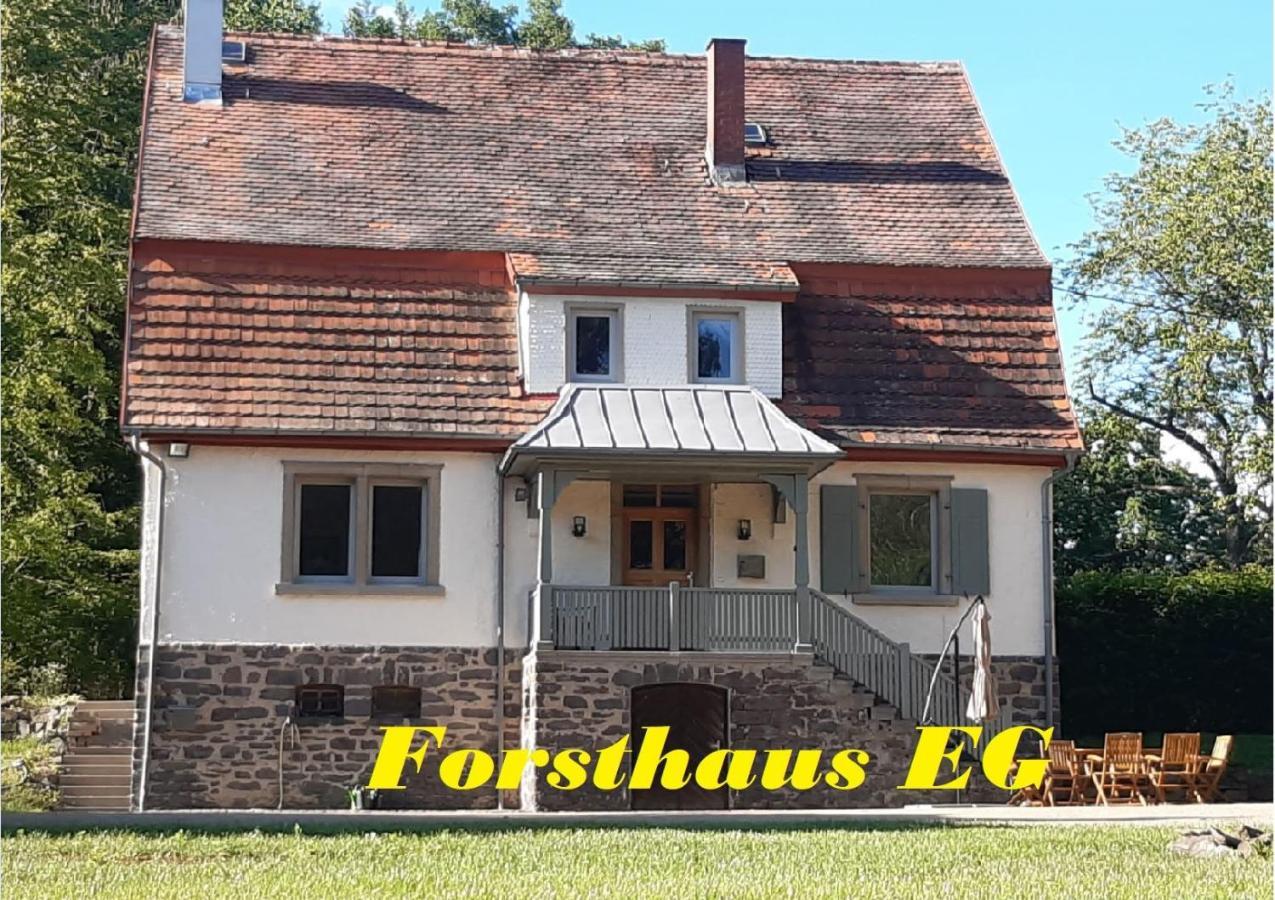 Apartmán Schellnhof Forsthaus Am Waldrand Nidda Exteriér fotografie