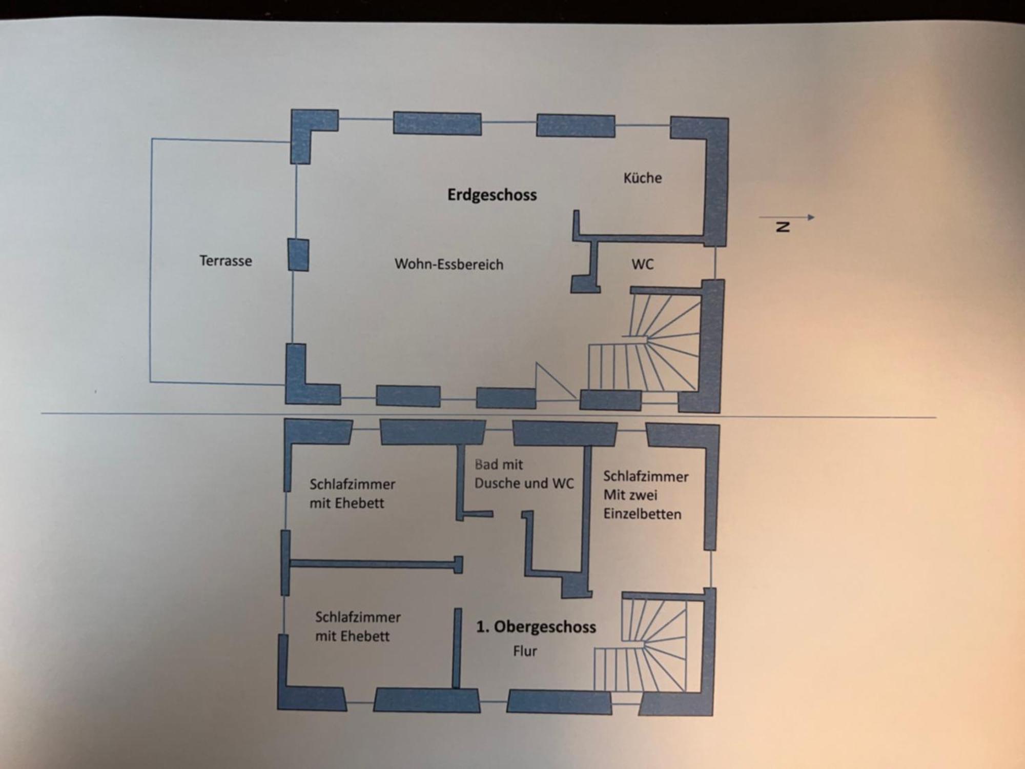 Apartmán Schellnhof Forsthaus Am Waldrand Nidda Pokoj fotografie