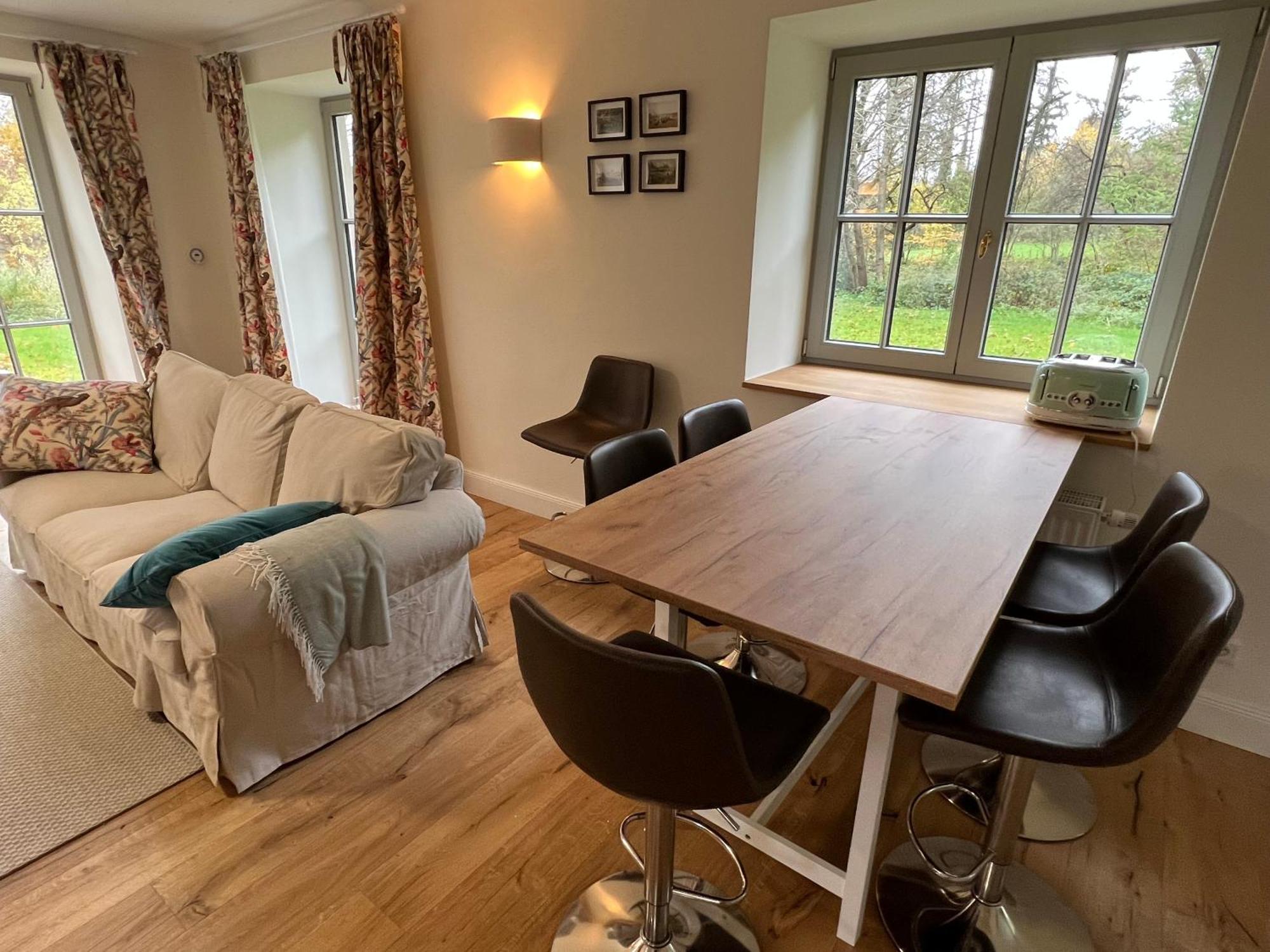 Apartmán Schellnhof Forsthaus Am Waldrand Nidda Exteriér fotografie
