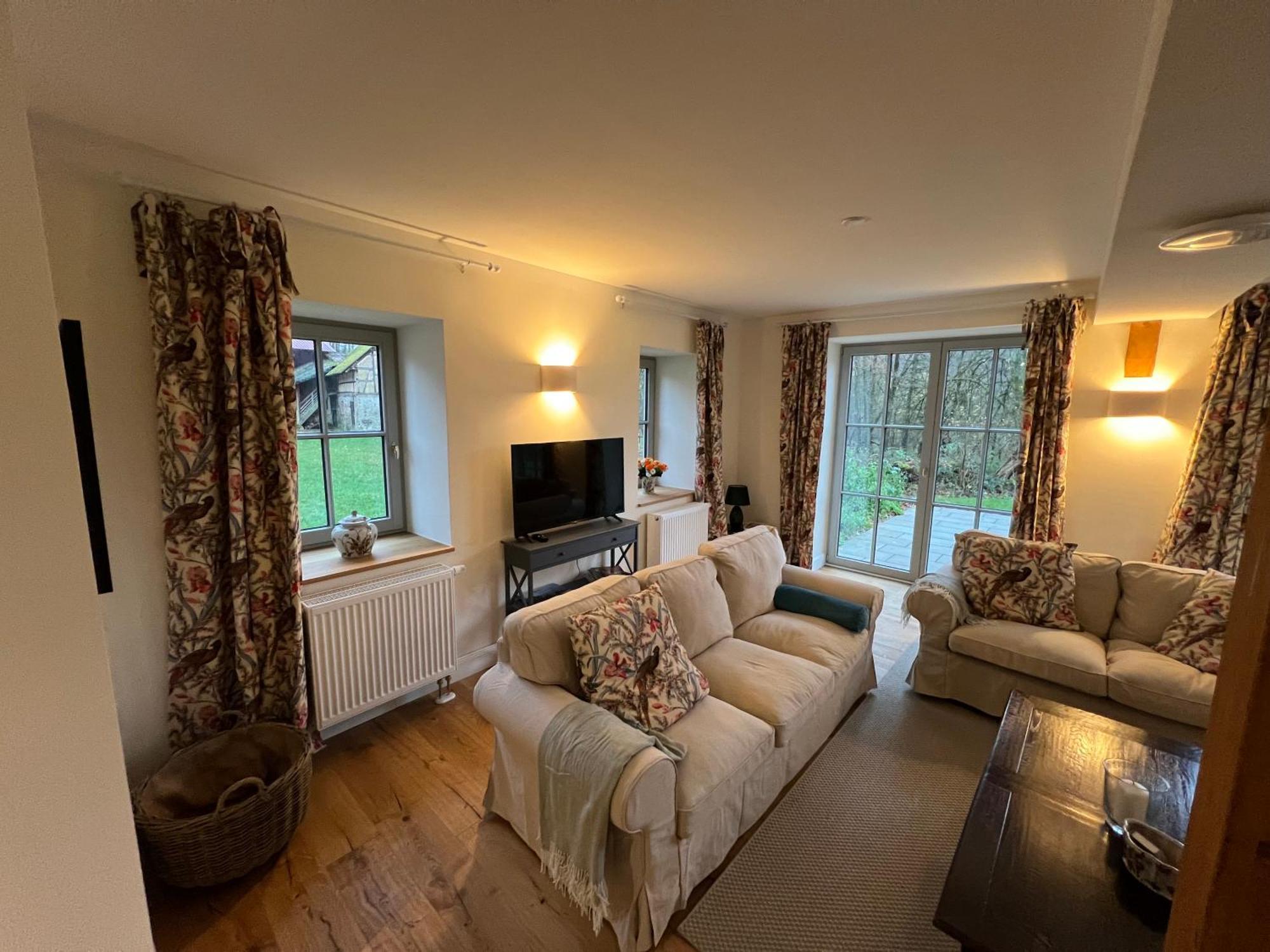 Apartmán Schellnhof Forsthaus Am Waldrand Nidda Exteriér fotografie